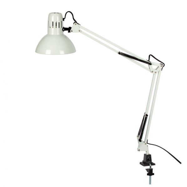 Φωτιστικό γραφείου, E27, MAX 40w, λευκό