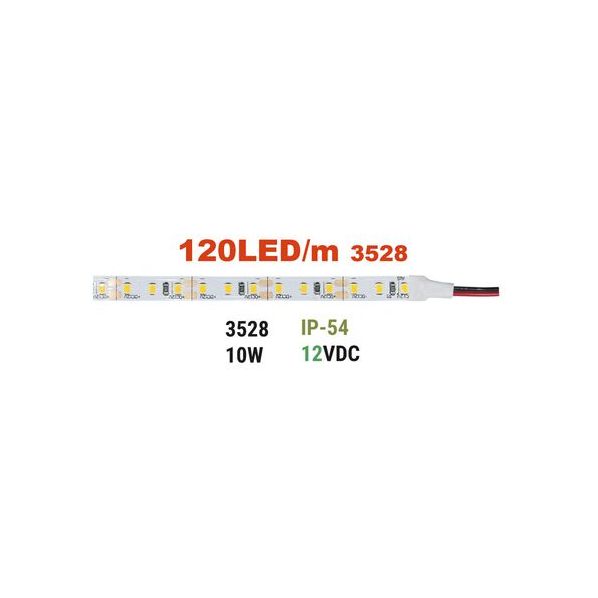ΤΑΙΝΙΑ LED 5m 12VDC 10W/m 120LED/m ΘΕΡΜΟ IP54
