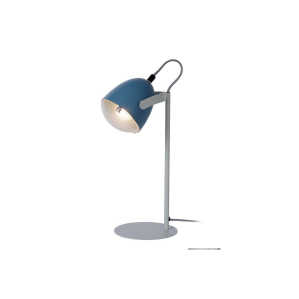 DYLAN ΕΠΙΤΡΑΠΕΖΙΑ ΛΑΜΠΑ E14 / 25W ΜΠΛΕ