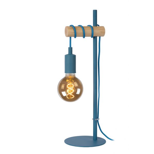 PAULIEN ΕΠΙΤΡΑΠΕΖΙΑ ΛΑΜΠΑ 1XE27 60W ΜΠΛΕ