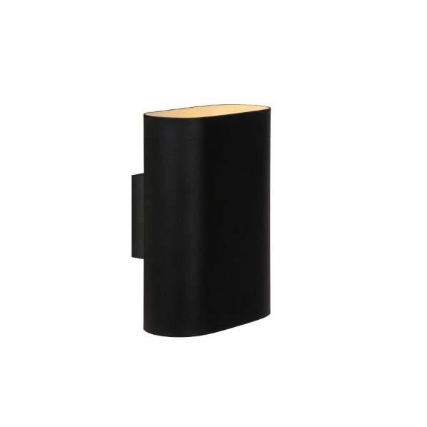 ΦΩΤΙΣΤΙΚΟ ΤΟΙΧΟΥ OVALIS 2XE14 / 9W ΕΚΤΟΣ ΜΑΥΡΟΣ