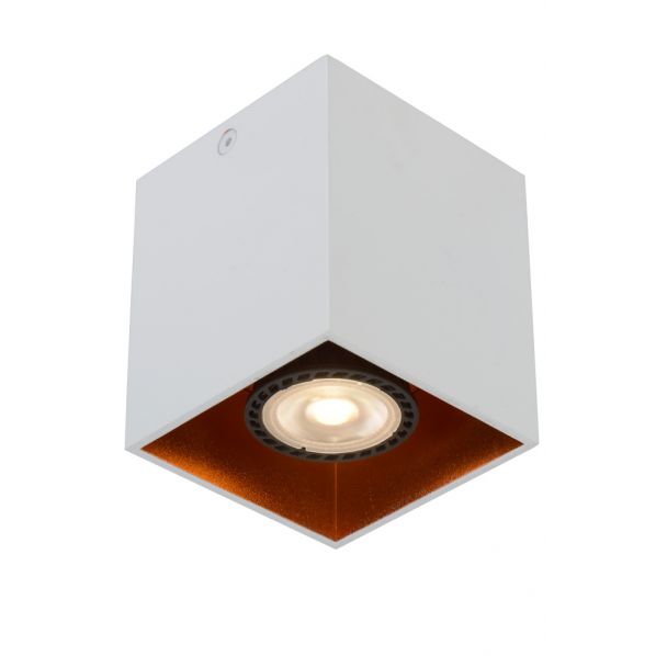 BIDO CEILING SPOTLIGHT SQUARE 1XGU10 / 50W ΛΕΥΚΟ