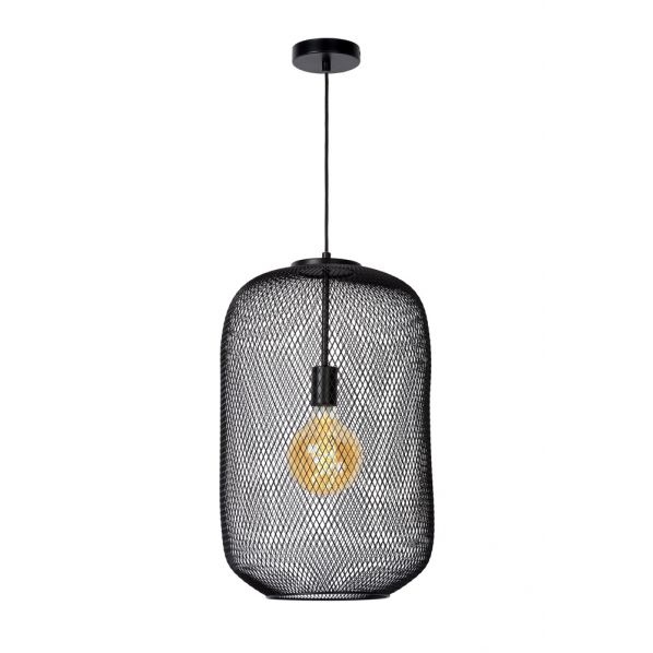 ΜΕΝΤΑΓΙΟΝ MESH O 35CM E27 / 40W ΜΑΥΡΟ