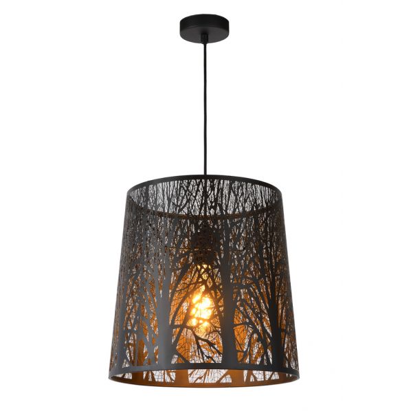 GARELL ΜΕΝΤΑΓΙΟΝ E27 O35CM H35CM ΜΑΥΡΟ