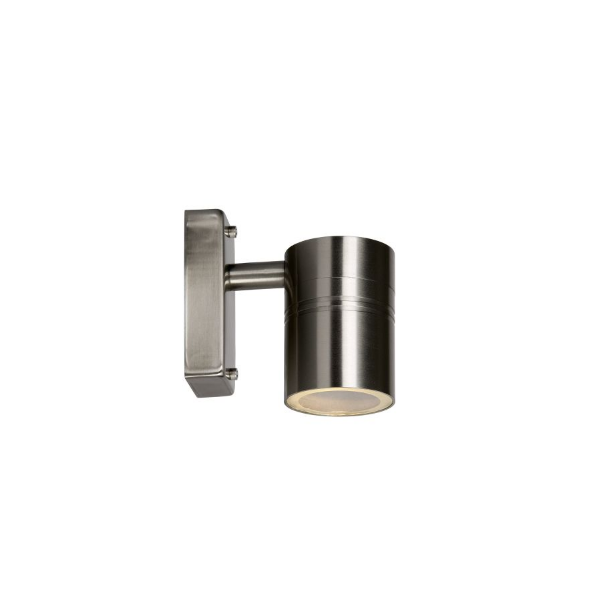 ARNE-LED ΕΞΩΤΕΡΙΚΗ ΛΑΜΠΑ ΤΟΙΧΟΥ 1XGU10 / 5W SATIN CHROME