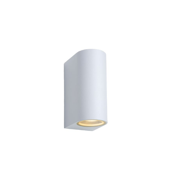 ZORA-LED WALL LIGHT 2XGU10 / 5W L9 W6.5 H15CM ΛΕΥΚΟ