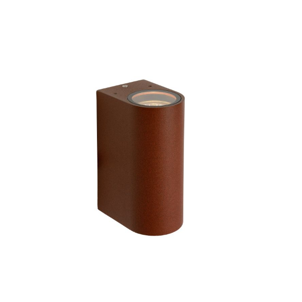 BOOGY ΦΩΣ ΤΟΙΧΟΥ 2XGU10 ΕΚΤΟΣ IP44 H15CM ΣΚΟΥΡΙΑΣΜΕΝΟ