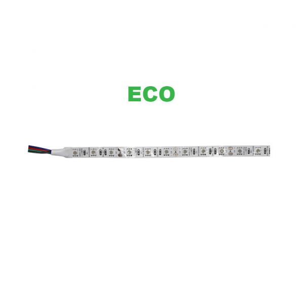 ΤΑΙΝΙΑ LED 5m 12VDC 14.4W/m 60LED/m RGB IP20 eco