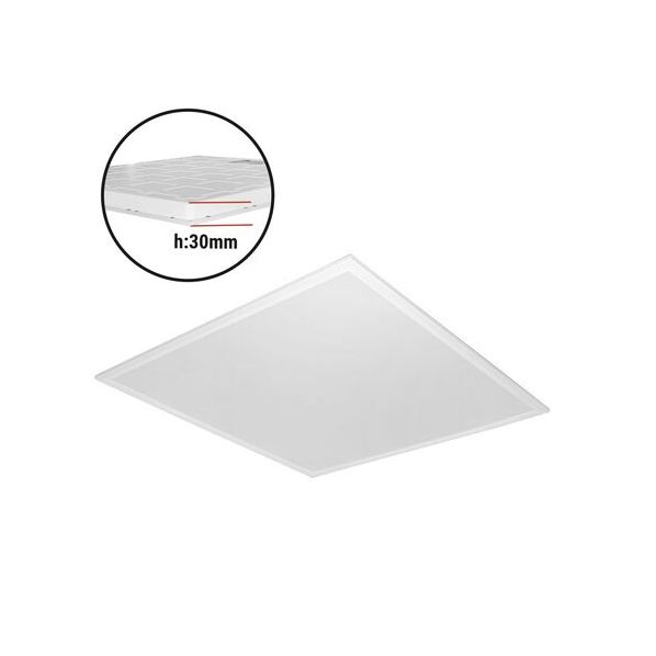 ΦΩΤΙΣΤΙΚΟ ΨΕΥΔΟΡΟΦΗΣ LED PANEL 60x60 42W 6300K ΛΕΥΚΟ (NEO)