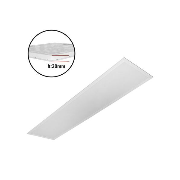 ΦΩΤΙΣΤΙΚΟ ΨΕΥΔΟΡΟΦΗΣ LED PANEL 30x120 42W 6300K ΛΕΥΚΟ (NEO)