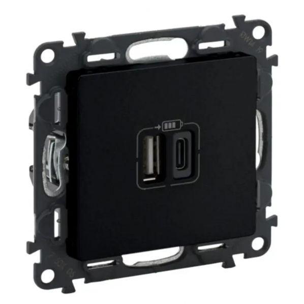 VLIFE ΠΡ 2ΧUSB ΦΟΡΤ A&C 3000MA BLACK