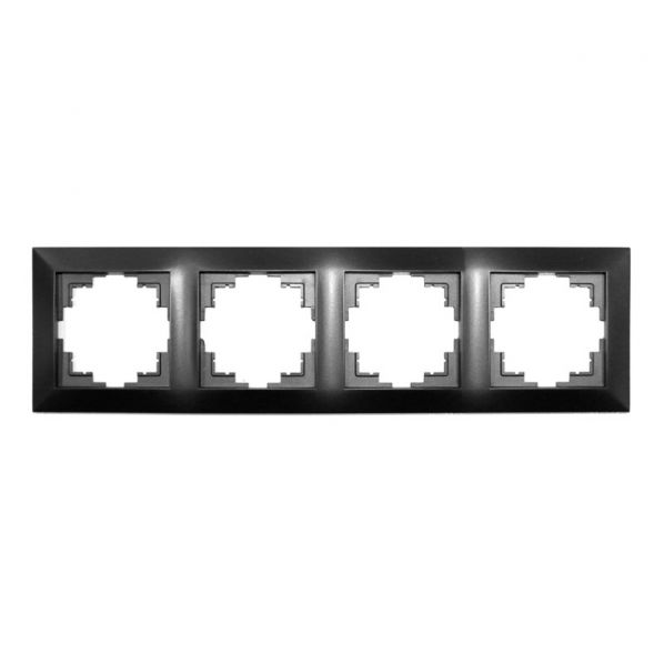 Πλαίσιο Τετραπλό Ανθρακί