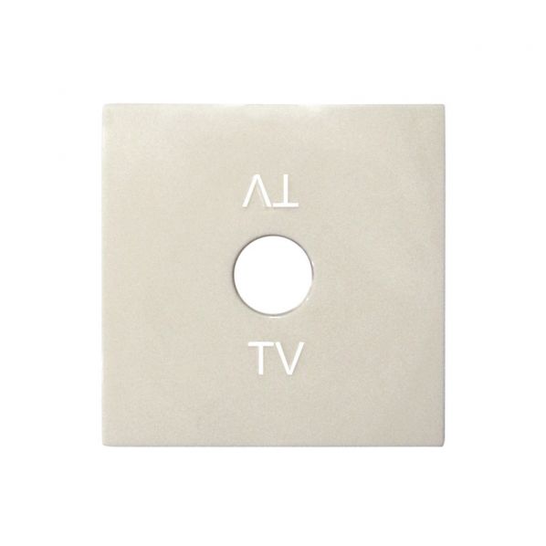 Πλακίδιο Πρίζας TV Μπέζ