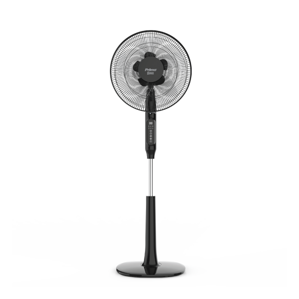 ΑΝΕΜΙΣΤΗΡΑΣ ΟΡΘΟΣΤΑΤΗΣ PRSF-80615D PRIMO 16'' 40ΕΚ. ΜΕ ΤΗΛΕΧΕΙΡΙΣΤΗΡΙΟ ΚΑΙ DC ΜΟΤΕΡ ΜΑΥΡΟΣ