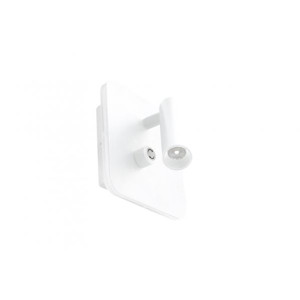 LED ΑΠΛΙΚΑ ΣΠΟΤ ΤΟΙΧΟΥ ΤΕΤΡΑΓΩΝΗ 9W ΛΕΥΚΗ