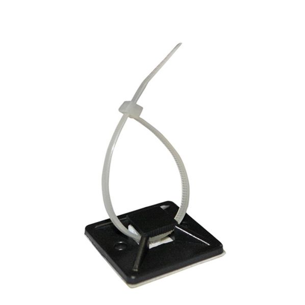 ΑΥΤΟΚΟΛΛΗΤΕΣ ΒΑΣΕΙΣ ΔΕΜΑΤΙΚΩΝ 28 x 28mm ΜΑΥΡΟ