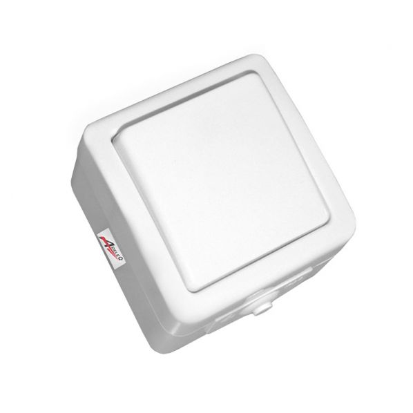 ΔΙΑΚΟΠΤHΣ ΕΞΩΤΕΡΙΚΟΣ ΣΤΕΓΑΝΟΣ IP44 10A ΑΛΕ-ΡΕΤΟΥΡ ΛΕΥΚΟΣ