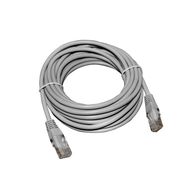Καλώδιο Patch Cord Δικτύου 7x0.16mm UTP (Cat.6) 30μ Γκρι