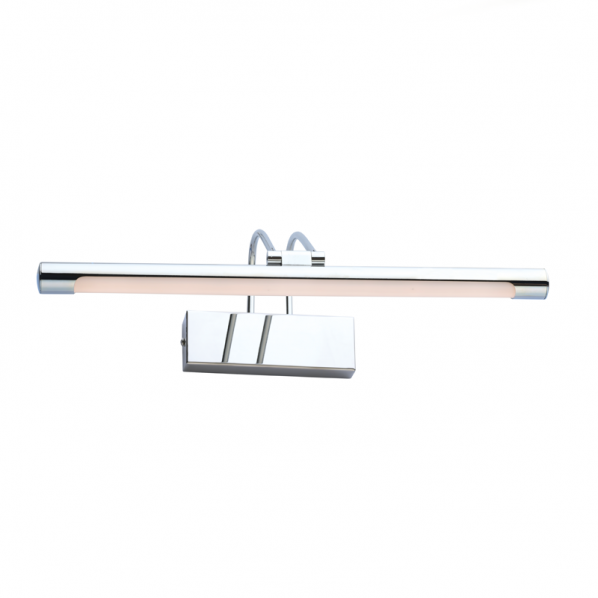 ΕΠΙΤΟΙΧΟ Φ/Σ LED 8W 3000K 520LM ΧΡΩΜΙΟ ΑΝΟΞ.ΑΤΣΑΛΙ IP44 40X12X19CM  ARIA