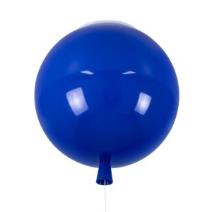 BALLOON Παιδικό Φωτιστικό Οροφής με Ντουί 1 x E27 AC 220-240V IP20 - Μπλε - Μ30 x Π30 x Υ33cm