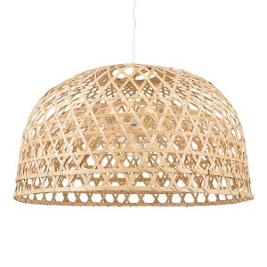 MANGEA Boho Κρεμαστό Φωτιστικό Οροφής με Ντουί 1 x E27 AC 220-240V IP20 - Μπεζ - Μ100 x Π100 x Υ59cm