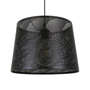 SPARKLE Μοντέρνο Κρεμαστό Φωτιστικό Οροφής με Ντουί 1 x E27 AC 220-240V IP20 - Μαύρο - Μ35 x Π35 x Υ26cm