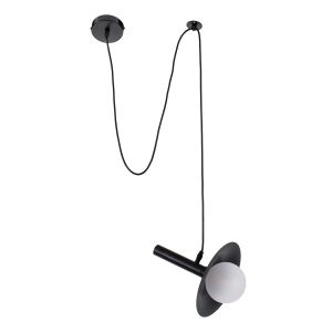 CELEST Μοντέρνο Κρεμαστό Φωτιστικό Οροφής με Ντουί 1 x G9 AC 220-240V IP20 - Μαύρο : Λευκό - Μ20 x Π20 x Υ26.5cm