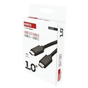 ΚΑΛΩΔΙΟ USB 1Μ ΜΑΥΡΟ 2.0-C-C 100W