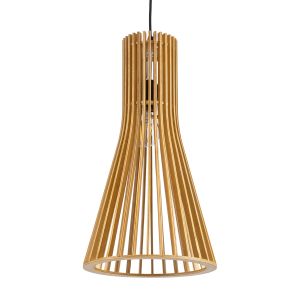 SCANDINAVIA Boho Κρεμαστό Φωτιστικό Οροφής με Ντουί 1 x E27 AC 220-240V IP20 - Μπεζ - Μ25 x Π25 x Υ45cm