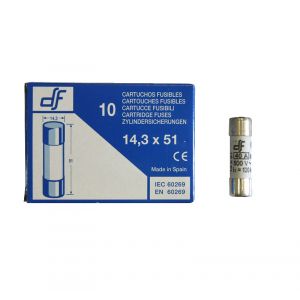 ΦΥΣΙΓΓΙΑ ΚΥΛΙΝΔΡΙΚΑ 14x51mm ΜΕ ΕΠΙΚΡΟΥΣΤΗΡΑ 40Α Gg