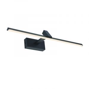 ^ΕΠΙΤΟΙΧΟ Φ/Σ LED 8W 3000K 520LM MIRAR ΜΑΥΡΟ ΜΕΤ/ΚΟ IP20 50X16,5X7,5CM