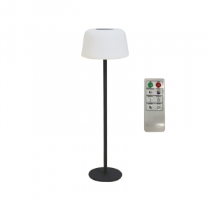 ΗΛΙΑΚΗ/ΕΠΑΝΑΦΟΡΤΙΖΟΜΕΝΗ RGBW LED ΛΑΜΠΑ ΔΑΠΕΔΟΥ D30*H15CM IP65 LIFEPO4 2600MAH