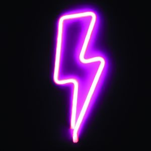 ΑΣΤΡΑΠΗ, 98 NEON LED ΛΑΜΠΑΚΙΑ ΜΕ ΜΠΑΤΑΡΙΑ (3XAA)/USB, POZ, IP20, 34X2X13CM