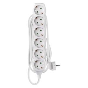 ΠΟΛΥΠΡΙΖΟ 3M 6SCHUKO 1,5MM2 PVCΆΣΠΡΟ