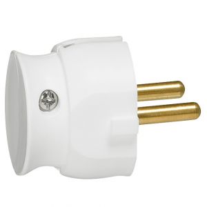 DIY Φις 2Π 16Α Λευκό Επίπεδο Σε Συσκευασία