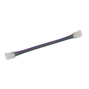 ΜΟΥΦΑ ΜΕ 4 ΚΑΛΩΔΙΑ ΓΙΑ ΤΑΙΝΙΕΣ LED COB RGB 10MM