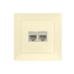 ΠΡΙΖΑ DATA RJ45 CAT.6+ΤΗΛΕΦΩΝΟΥ RJ11 ΠΛΗΡΗΣ ΜΠΕΖ