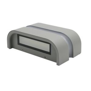 LED ΦΩΤΙΣ.ΕΠΙΤ.ΑΛΟΥΜ.ΟΒΑΛ ΔΙΠΛΗΣ ΚΑΤΕΥΘ.23W 4000K ΓΚΡΙ