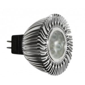LED ΙΣΧΥΟΣ MR16 ΑΛΟΥΜ 5W 12VAC/DC 3Led ΝΤΙΜ.ΕΝ.ΦΑΚΟ 15' ΨΥΧ
