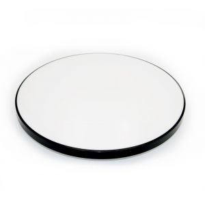 LED ΠΛΑΦΟΝΙΕΡΑ PC  ΣΤΡΟΓΓΥΛΗ Φ370 24W 4000K ΜΑΥΡΟ