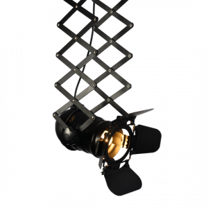 ΟΡΟΦΗΣ Φ/Σ 1ΧΕ27 ΜΕΤΑΛΛΙΚΟ ΜΑΥΡΟ 20Χ34Χ90CM ALMODOVAR