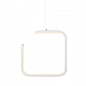 ΚΡΕΜΑΣΤΟ Φ/Σ LED 8W 3000K 780LM ΛΕΥΚΟ ΜΕΤΑΛΛΙΚΟ 22X11XH129CM EUCLID1