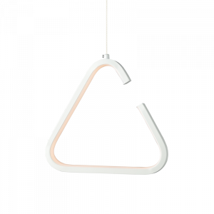 ΚΡΕΜΑΣΤΟ Φ/Σ LED 7W 3000K 725LM ΛΕΥΚΟ ΜΕΤΑΛΛΙΚΟ 23X11XH128CM EUCLID2