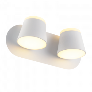 ΕΠΙΤΟΙΧΟ Φ/Σ LED 16W 3000K 1280LM ΛΕΥΚΟ ΜΕΤ/ΚΟ 27X12X11CM LUCIDO