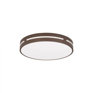 Φωτιστικό Οροφής Coffee Brown Aluminium & Acrylic