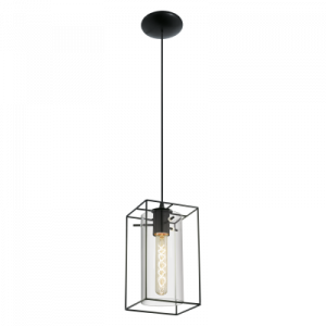 ΚΡΕΜΑΣΤΟ/1 ΜΑΥΡΟ/SW-TRANSPARENT LONCINO