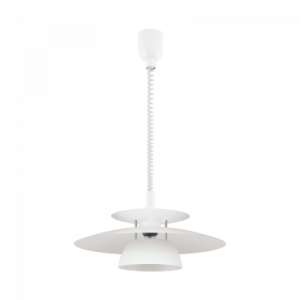 ΚΡΕΜΑΣΤΟ-ZUG/1 E27 ΛΕΥΚΟ BRENDA