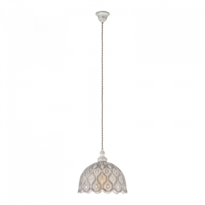 ΚΡΕΜΑΣΤΟ ΦΩΤΙΣΤΙΚΟ  1ΧE27 ΛΕΥΚΟ-ANTIK 'TALBOT 2'