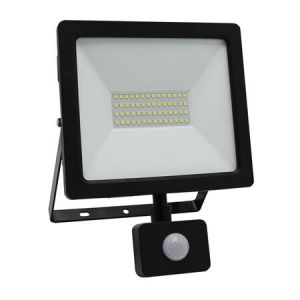 ΠΡΟΒΟΛ. LED SMD 50W ΜΕ ΑΝΙΧΝ.ΚΙΝ.4100K IP65 ΜΑΥΡΟ 50cm ΚΑΛ.