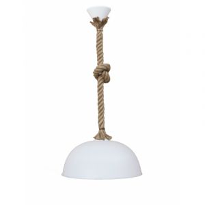 ΚΡΕΜΑΣΤΟ ΦΩΤΙΣΤΙΚΟ SFERA/30 1L ROPE UT-WHITE